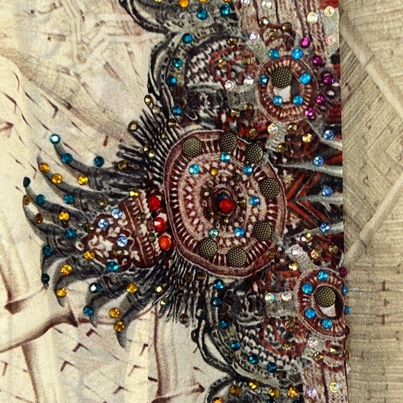 Camilla With Both Hands multi wear crystal embellished long silk vest - Picture 7 of 15